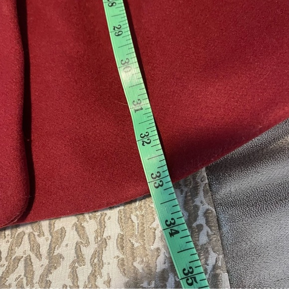 Aritzia Wilfred The Cocoon Coat - Red - Virgin Wool Cashmere - Size XS - Picture 13 of 16
